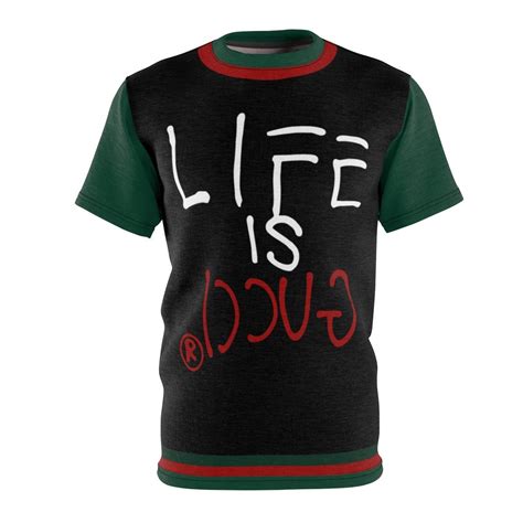 life is gucci shirt replica|gucci inspired shirt.